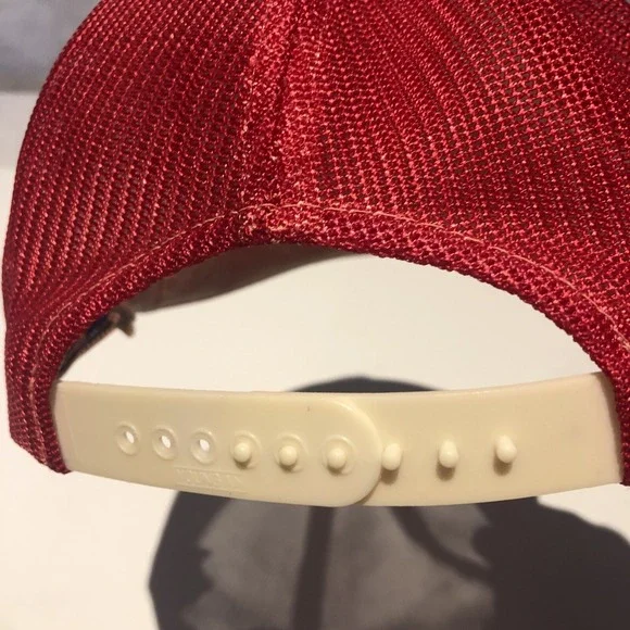 San Francisco 49ers Hat Snap Back 60s Used Rare Red White NFL‎ Made In The USA